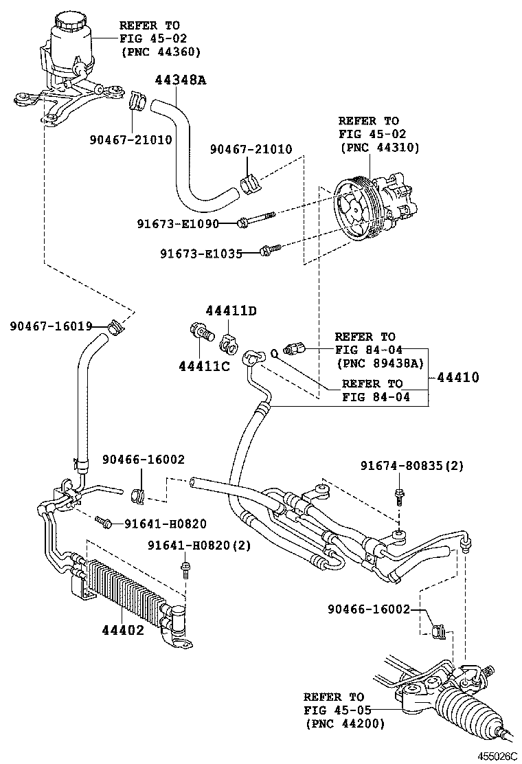  LX570 |  POWER STEERING TUBE