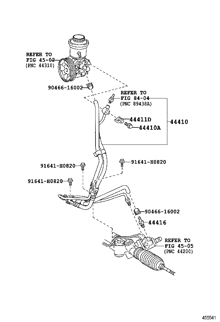  4RUNNER |  POWER STEERING TUBE