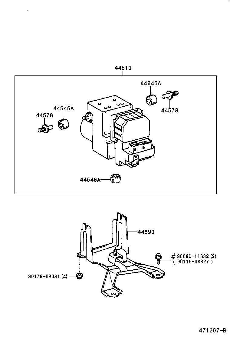  ES300 |  BRAKE TUBE CLAMP