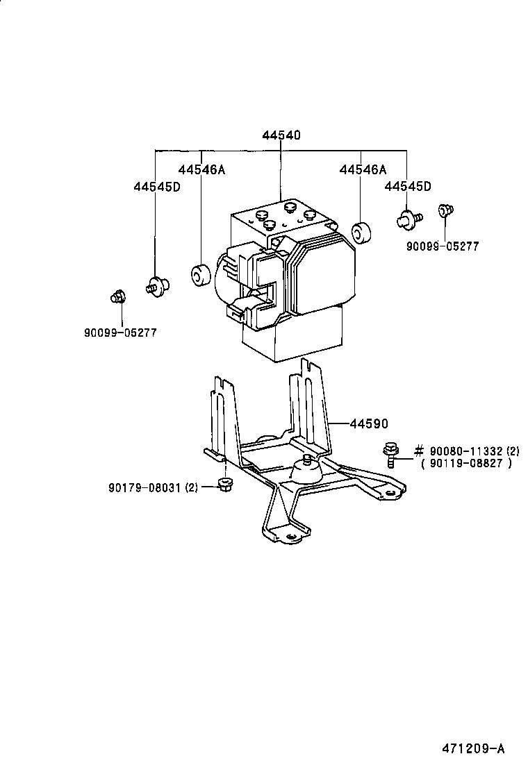  ES300 |  BRAKE TUBE CLAMP