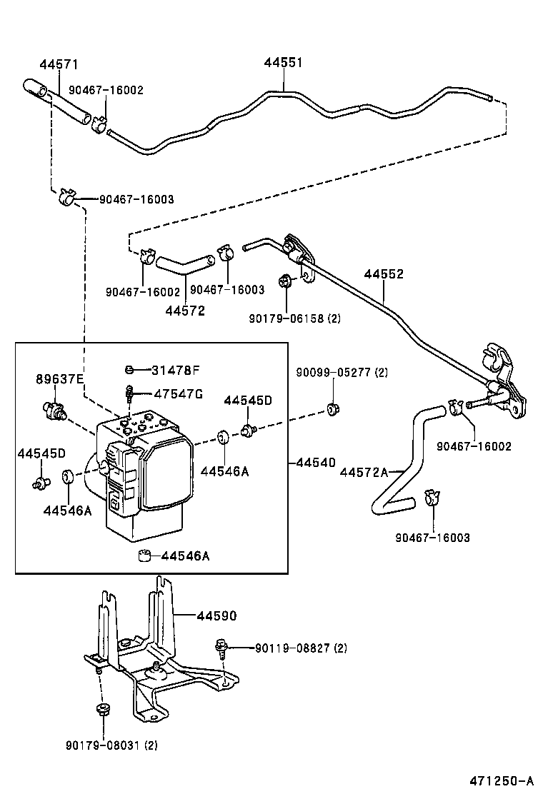  ES300 |  BRAKE TUBE CLAMP