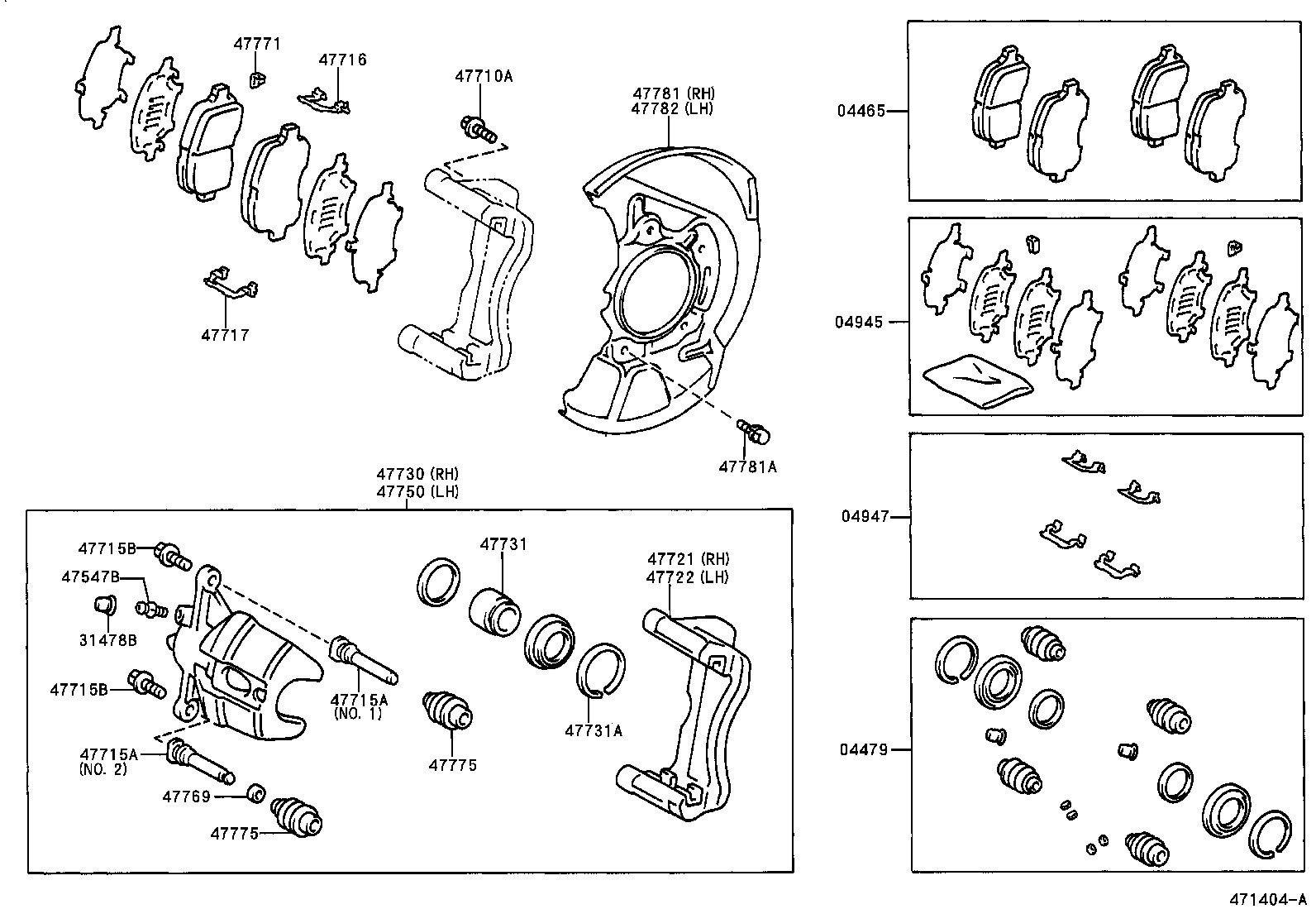  ES300 |  FRONT DISC BRAKE CALIPER DUST COVER