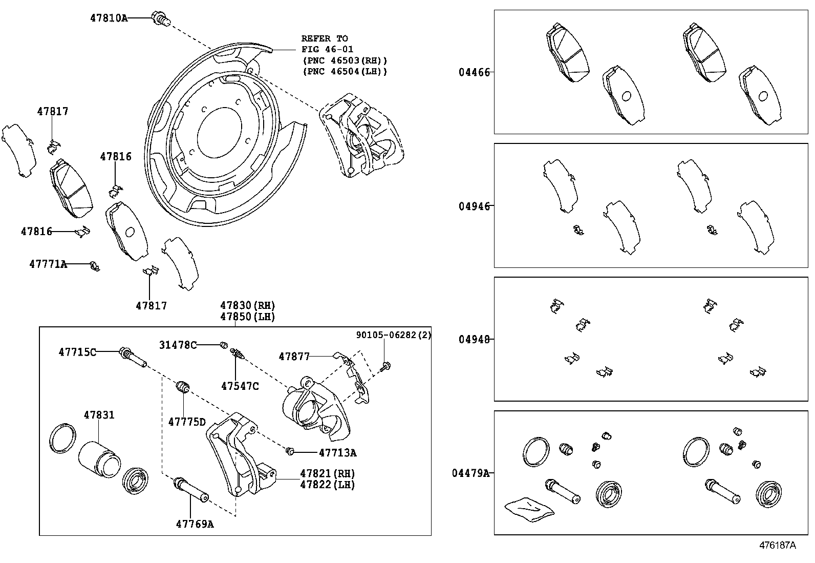  LX570 |  REAR DISC BRAKE CALIPER DUST COVER