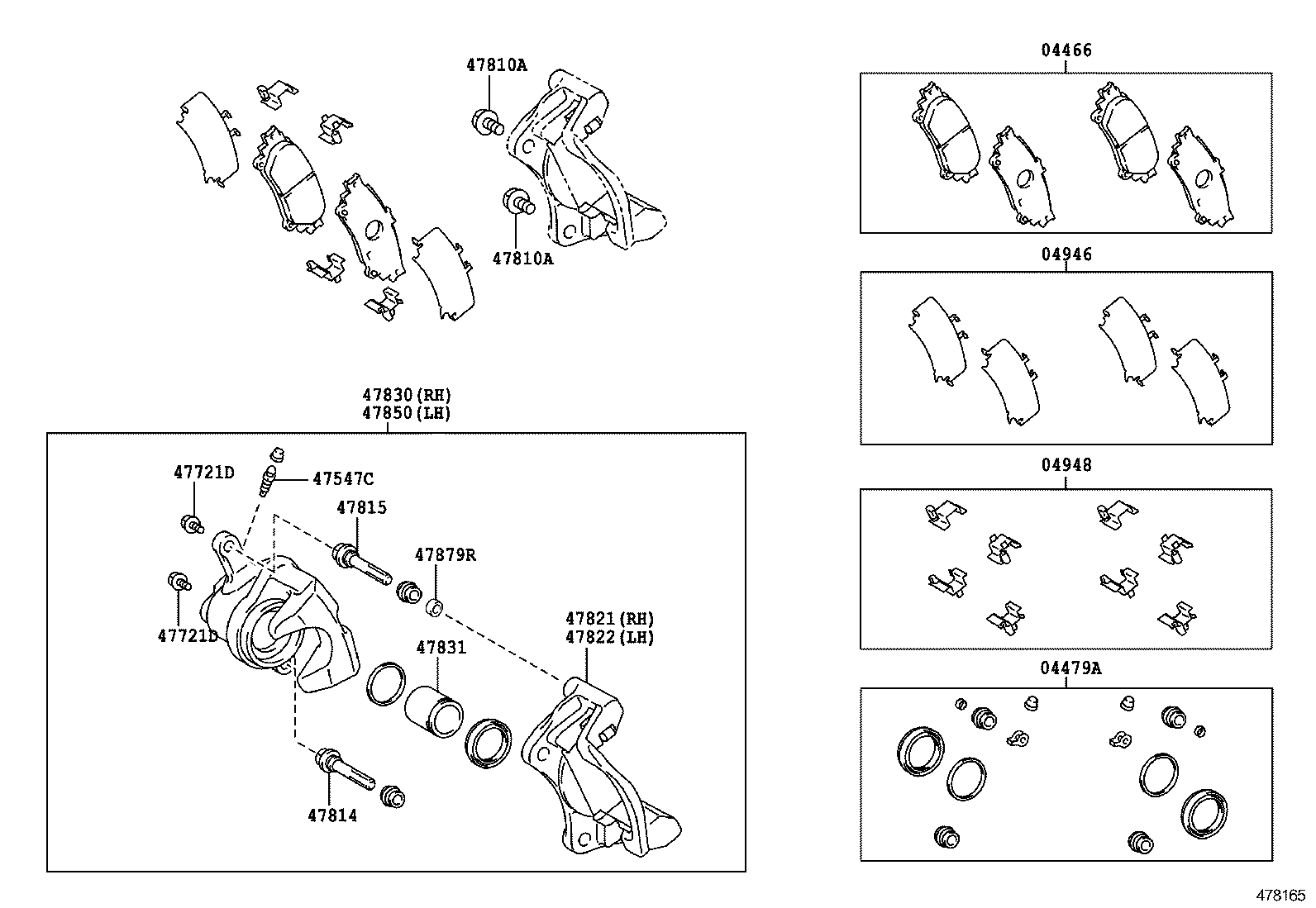  RX350 450H |  REAR DISC BRAKE CALIPER DUST COVER