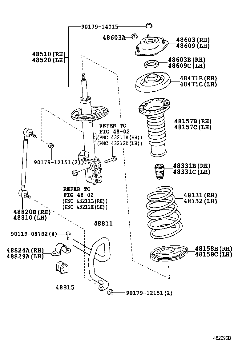  ES350 |  FRONT SPRING SHOCK ABSORBER