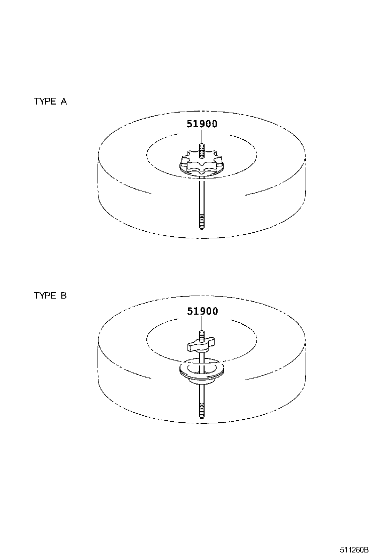  AVALON |  SPARE WHEEL CARRIER