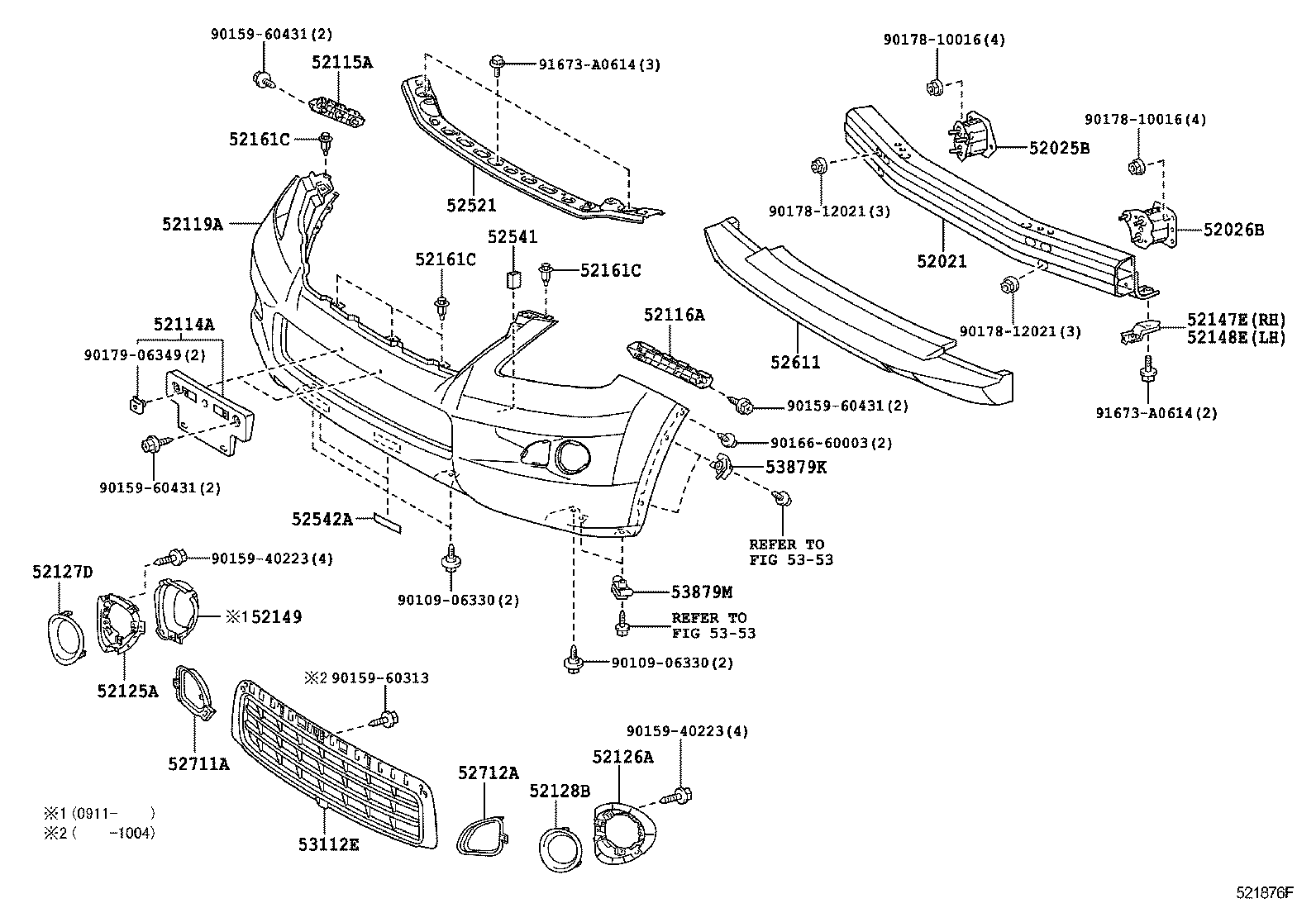  LX570 |  FRONT BUMPER BUMPER STAY