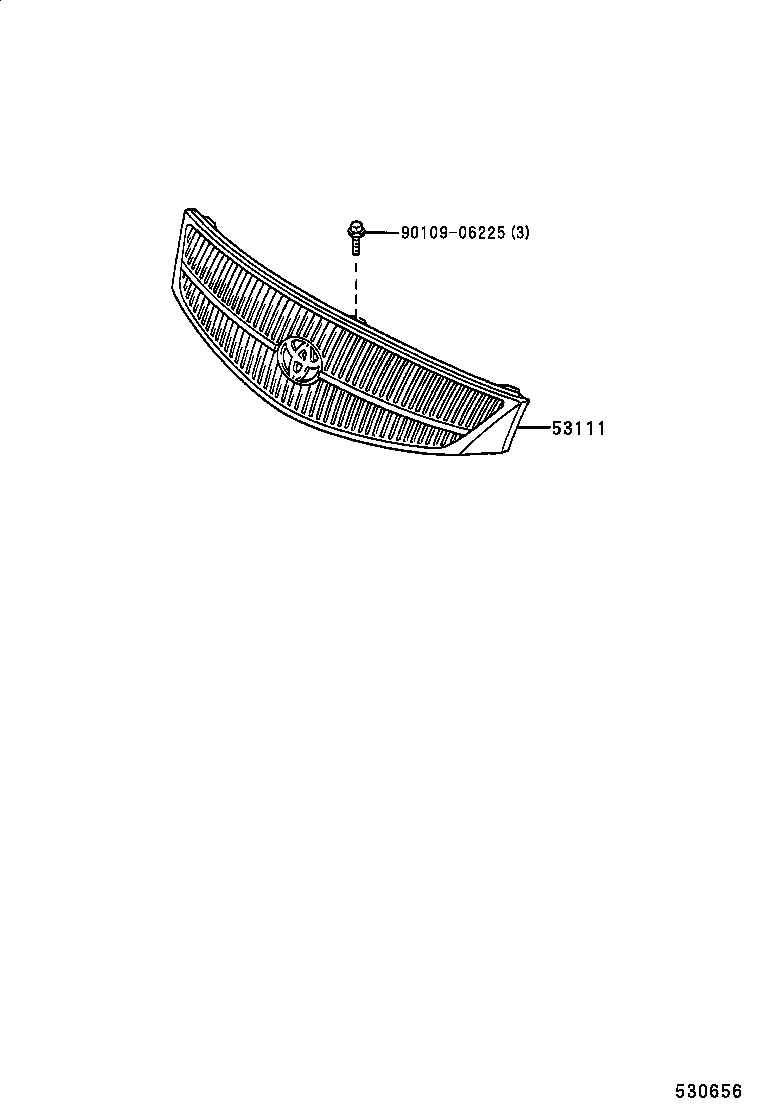  ES300 |  RADIATOR GRILLE