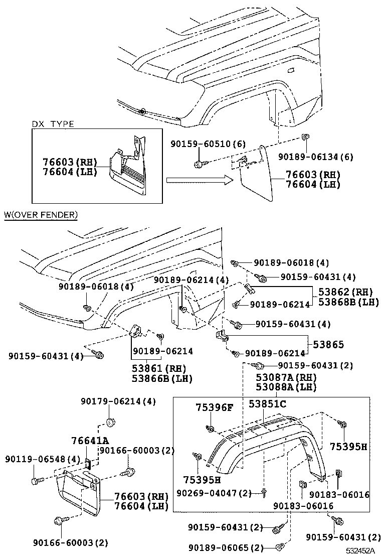  LAND CRUISER 70 |  HOOD FRONT FENDER