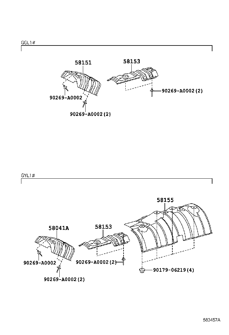  RX350 450H |  FLOOR INSULATOR