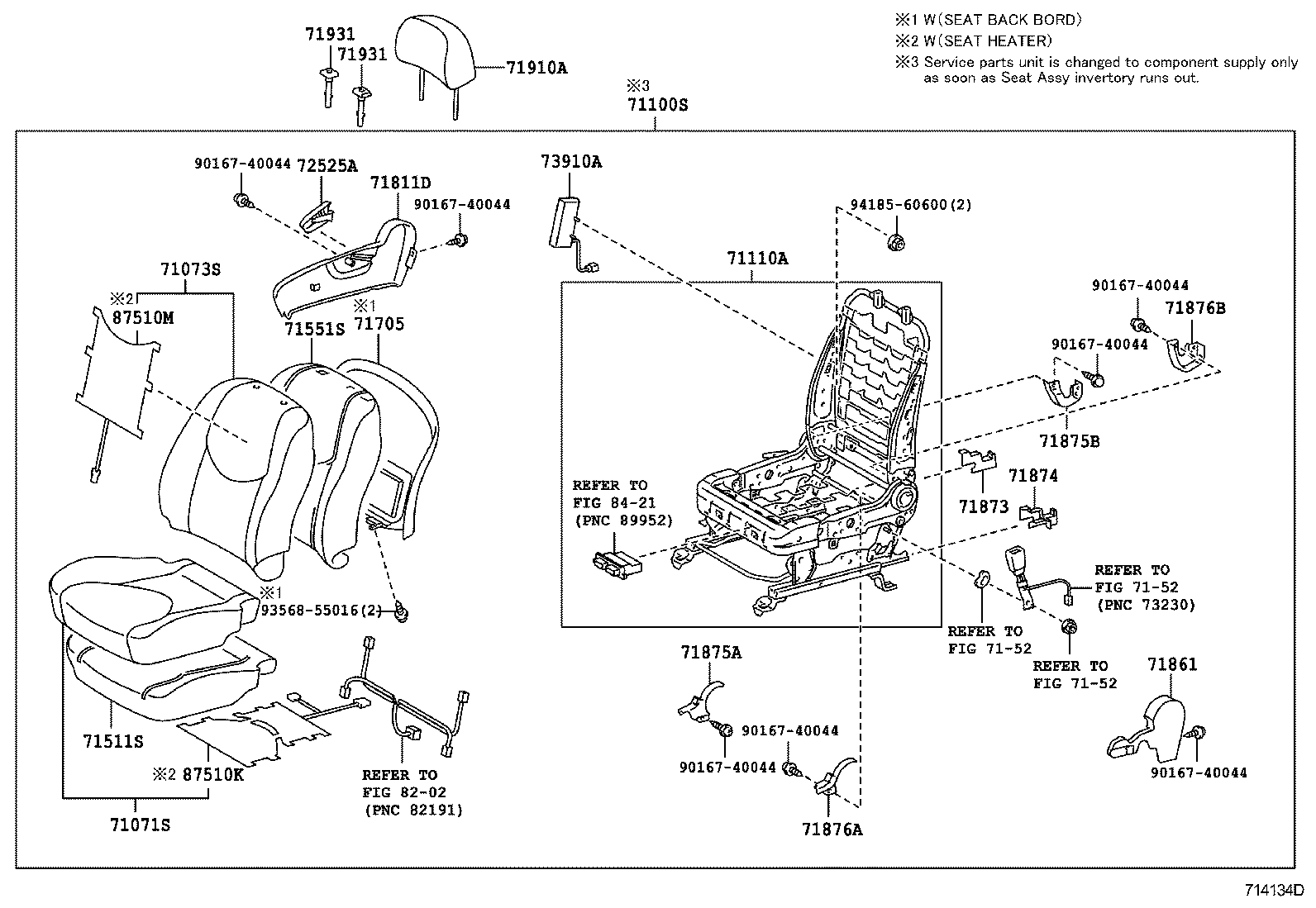  RAV4 JPP |  SEAT SEAT TRACK