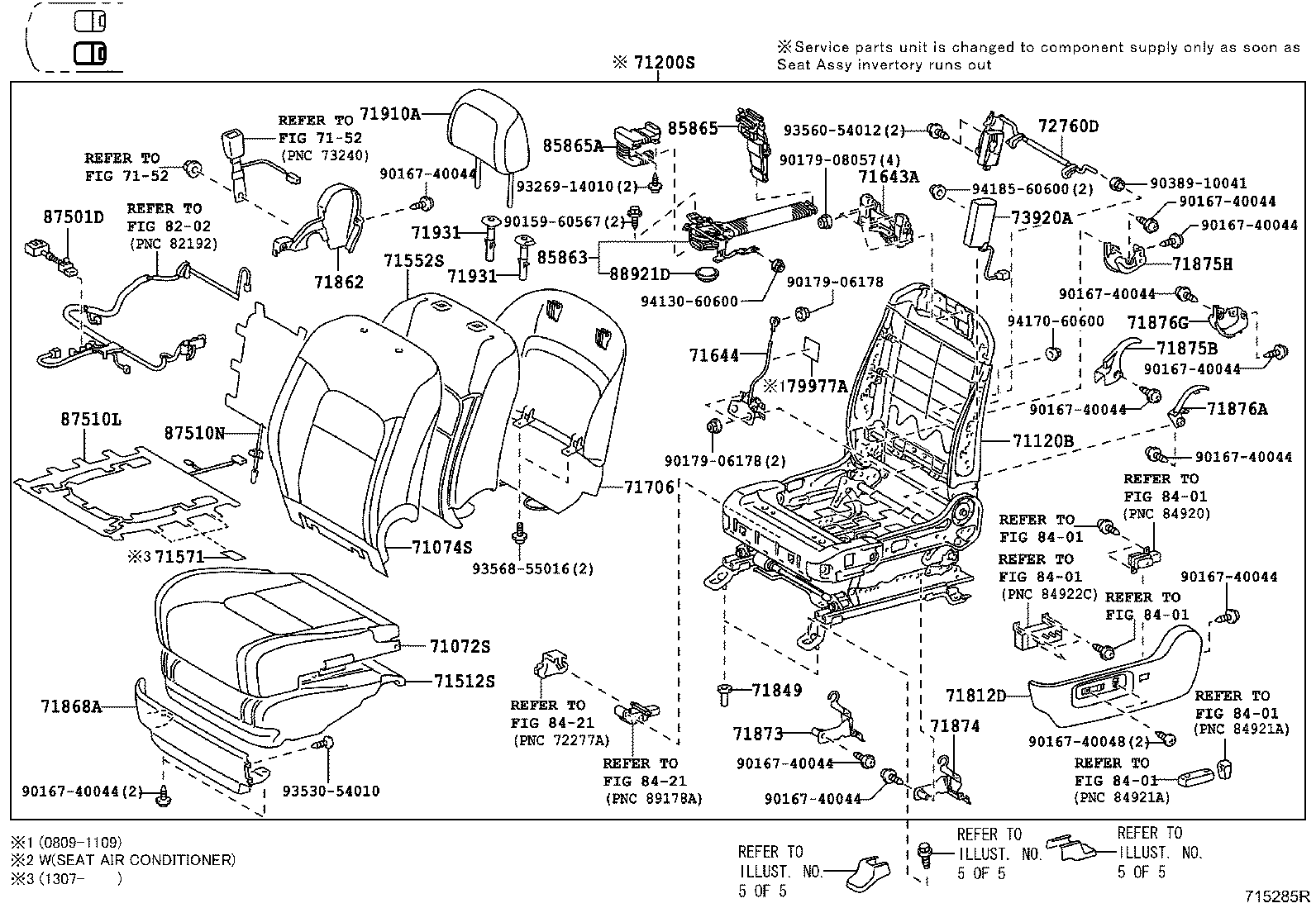  LAND CRUISER 200 |  SEAT SEAT TRACK