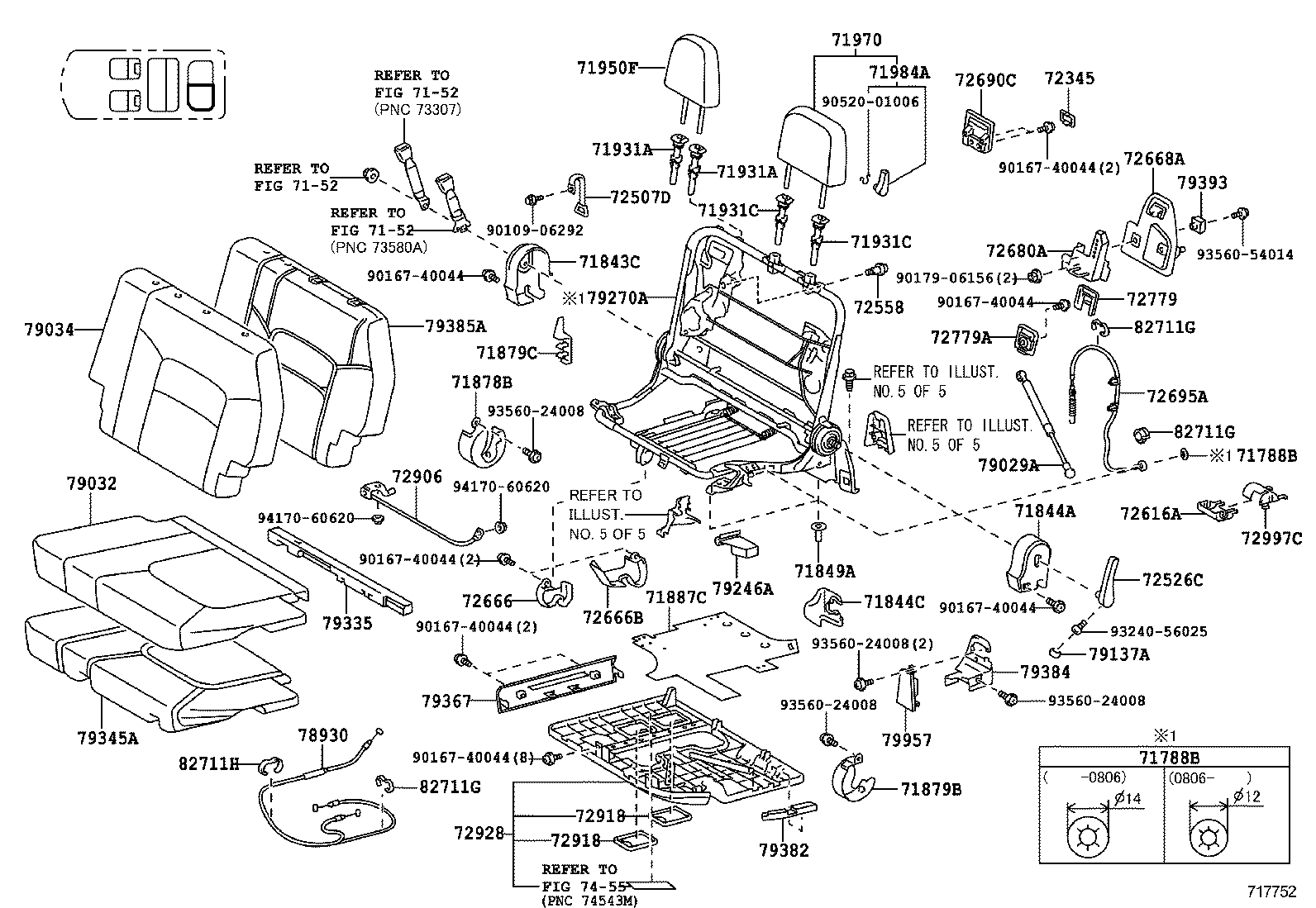  LAND CRUISER 200 |  SEAT SEAT TRACK