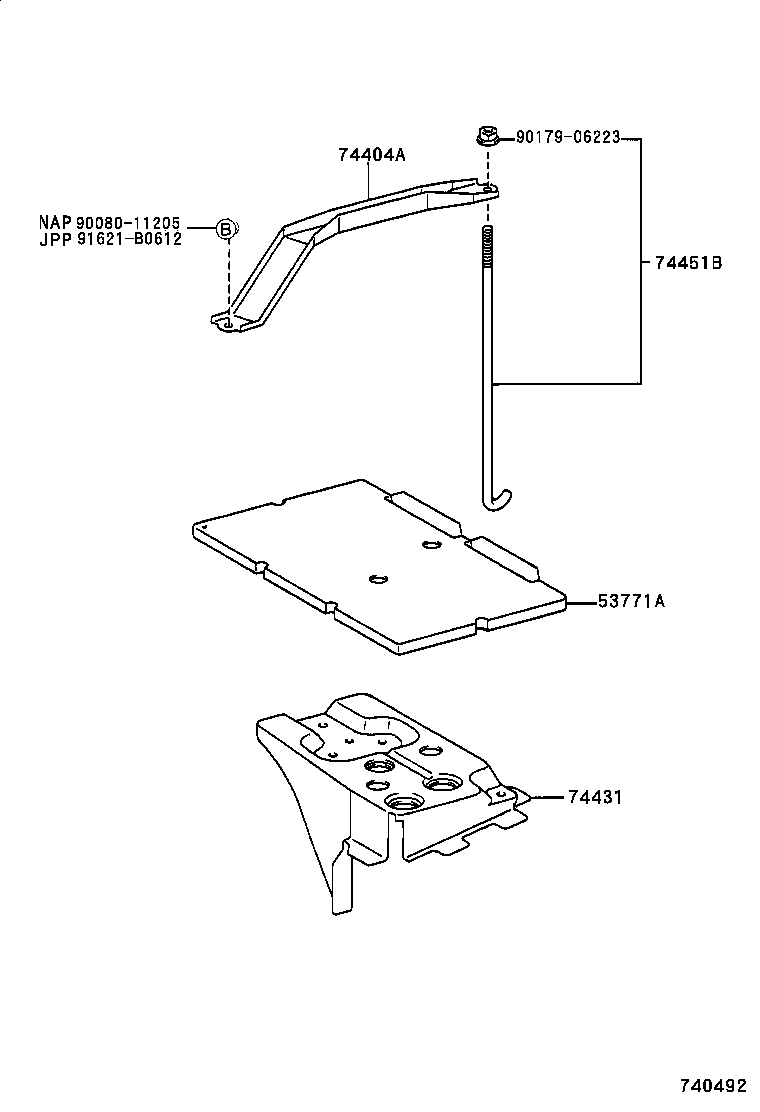  ES300 |  BATTERY CARRIER