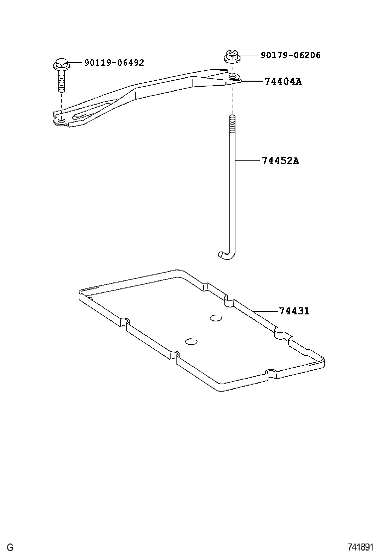  ES350 |  BATTERY CARRIER