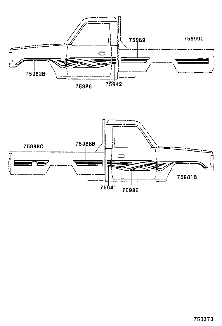  LAND CRUISER 70 |  BODY STRIPE