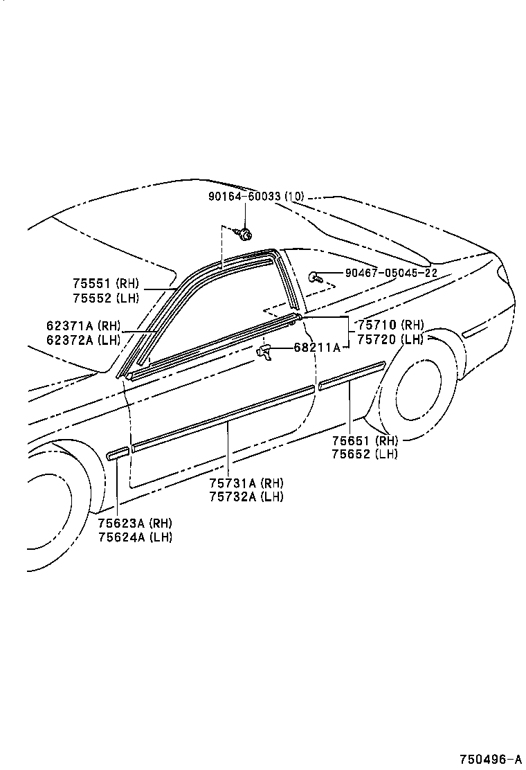  ES300 |  SIDE MOULDING