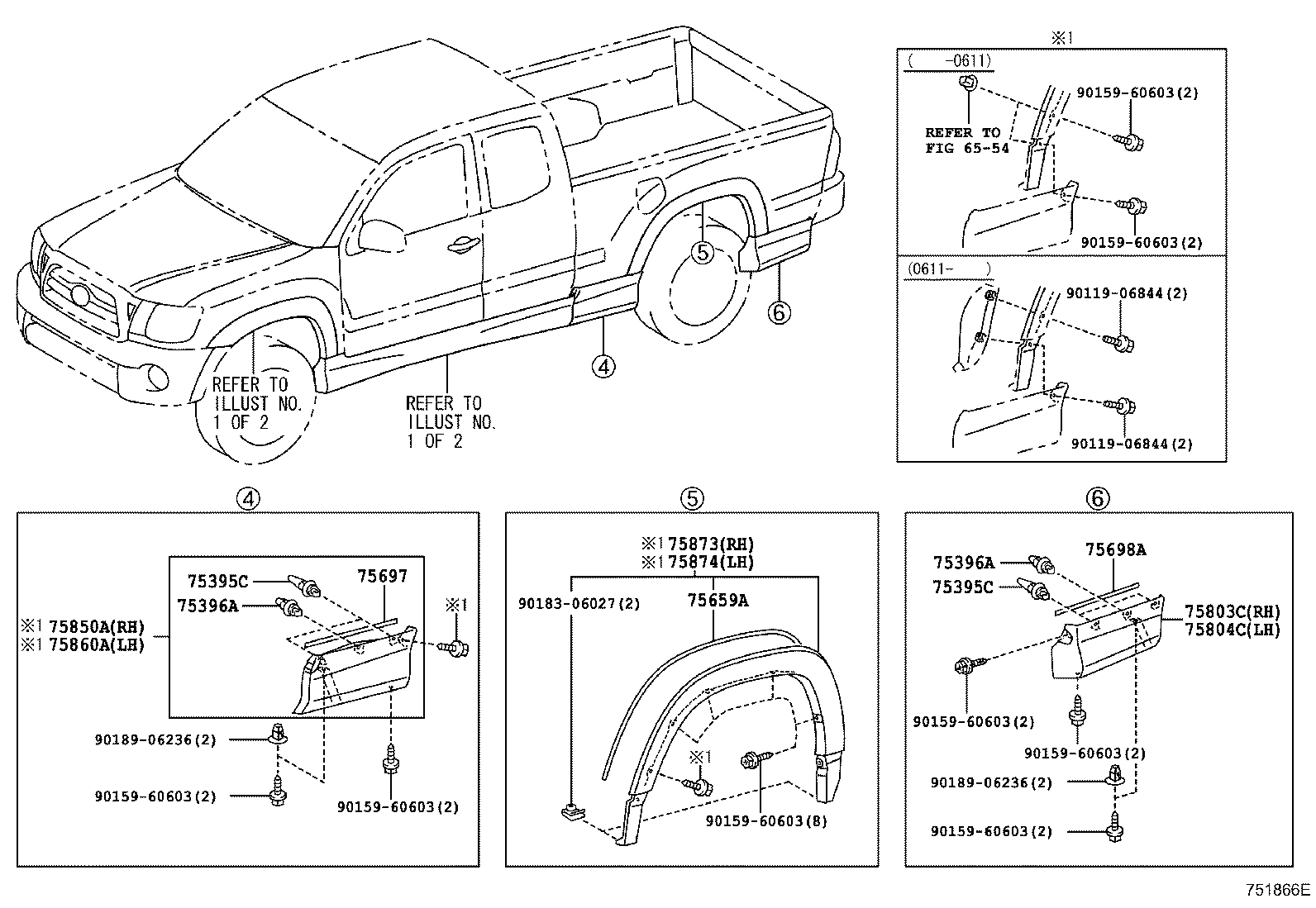  TACOMA |  MOULDING