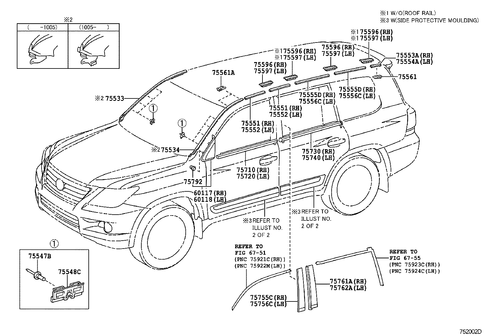  LX570 |  MOULDING