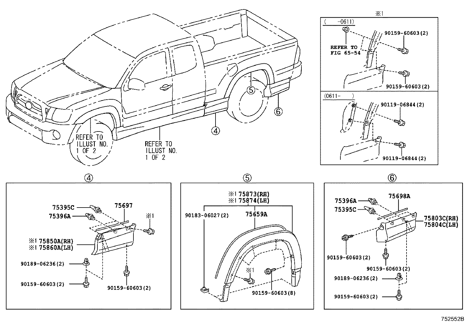  TACOMA |  MOULDING