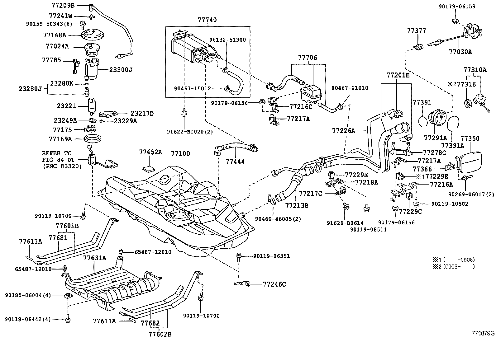  ES350 |  FUEL TANK TUBE