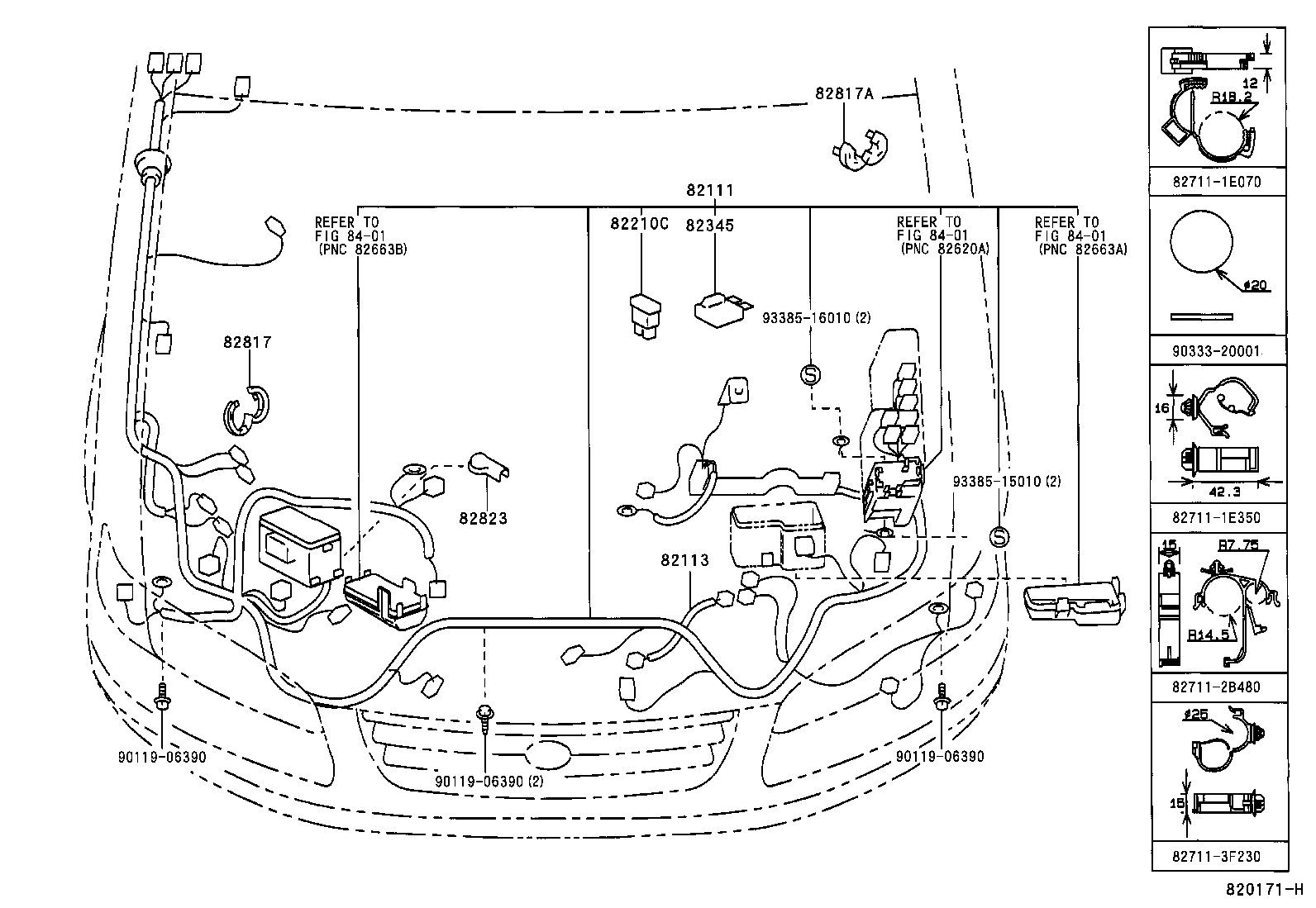  ES300 |  WIRING CLAMP