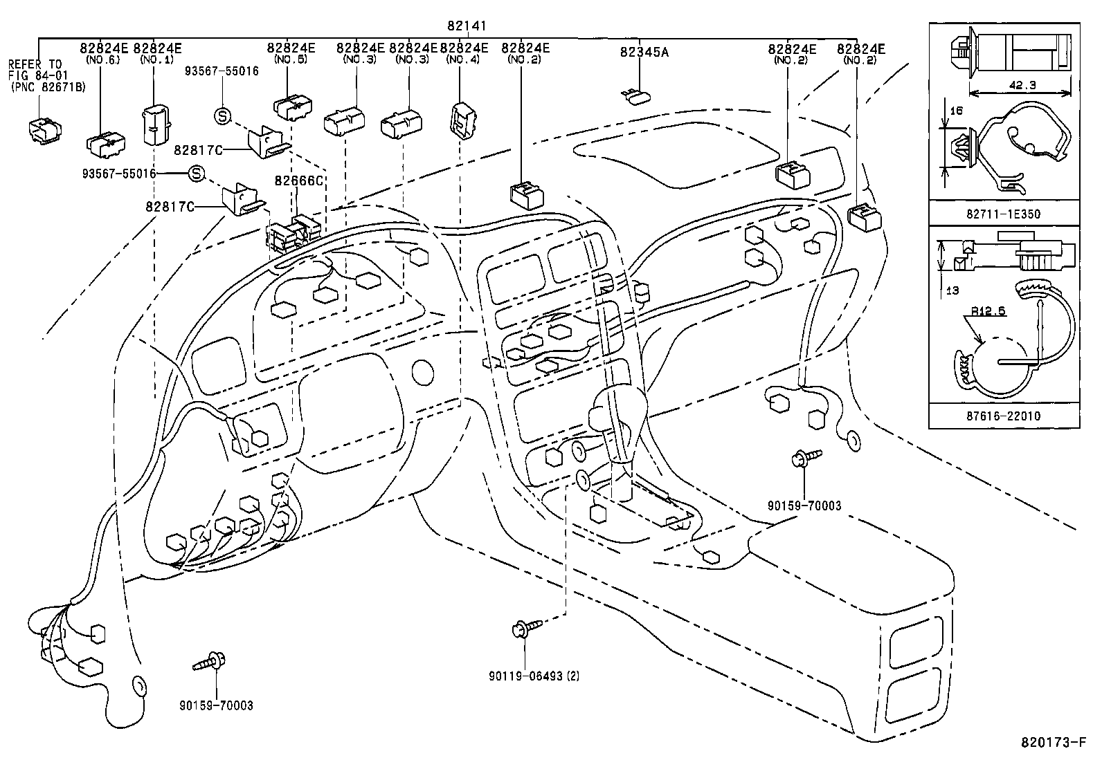  ES300 |  WIRING CLAMP