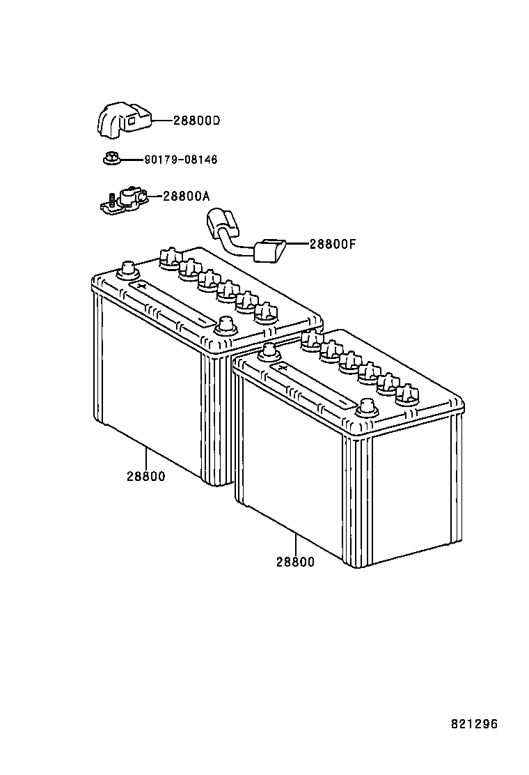  LAND CRUISER 70 |  BATTERY BATTERY CABLE