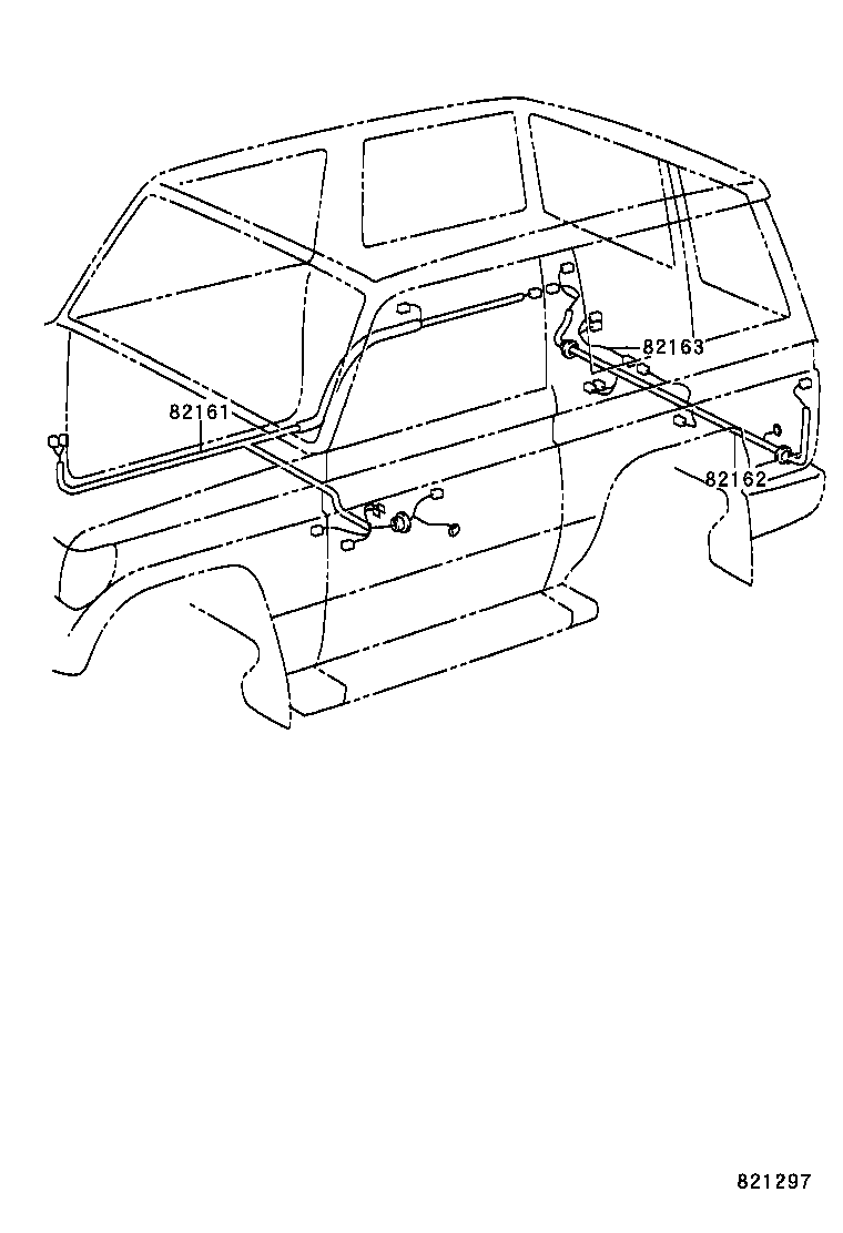  LAND CRUISER 70 |  WIRING CLAMP