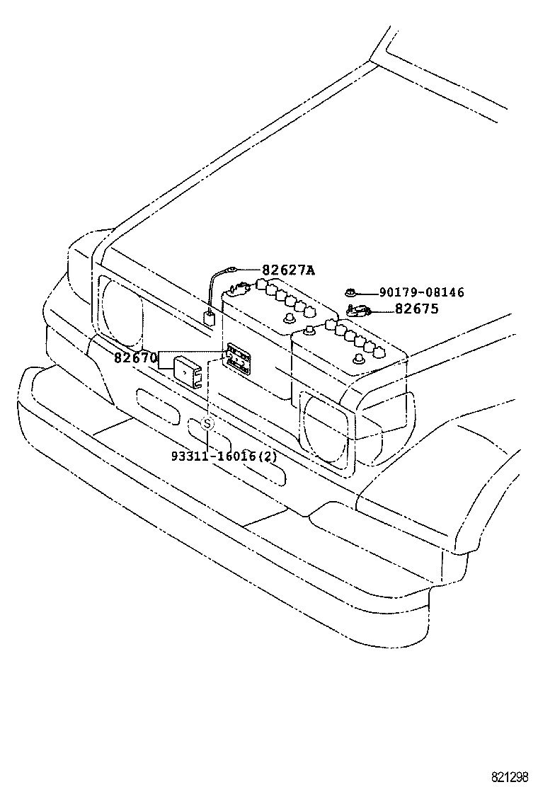  LAND CRUISER 70 |  WIRING CLAMP