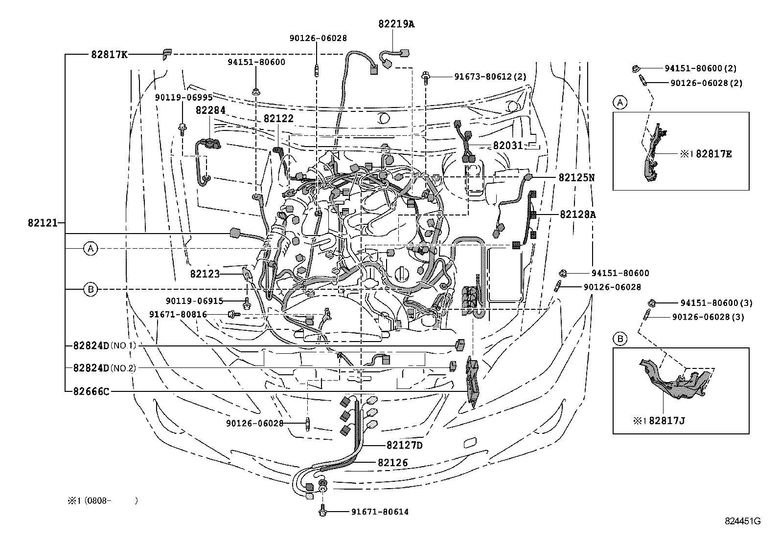  IS250 350 |  WIRING CLAMP