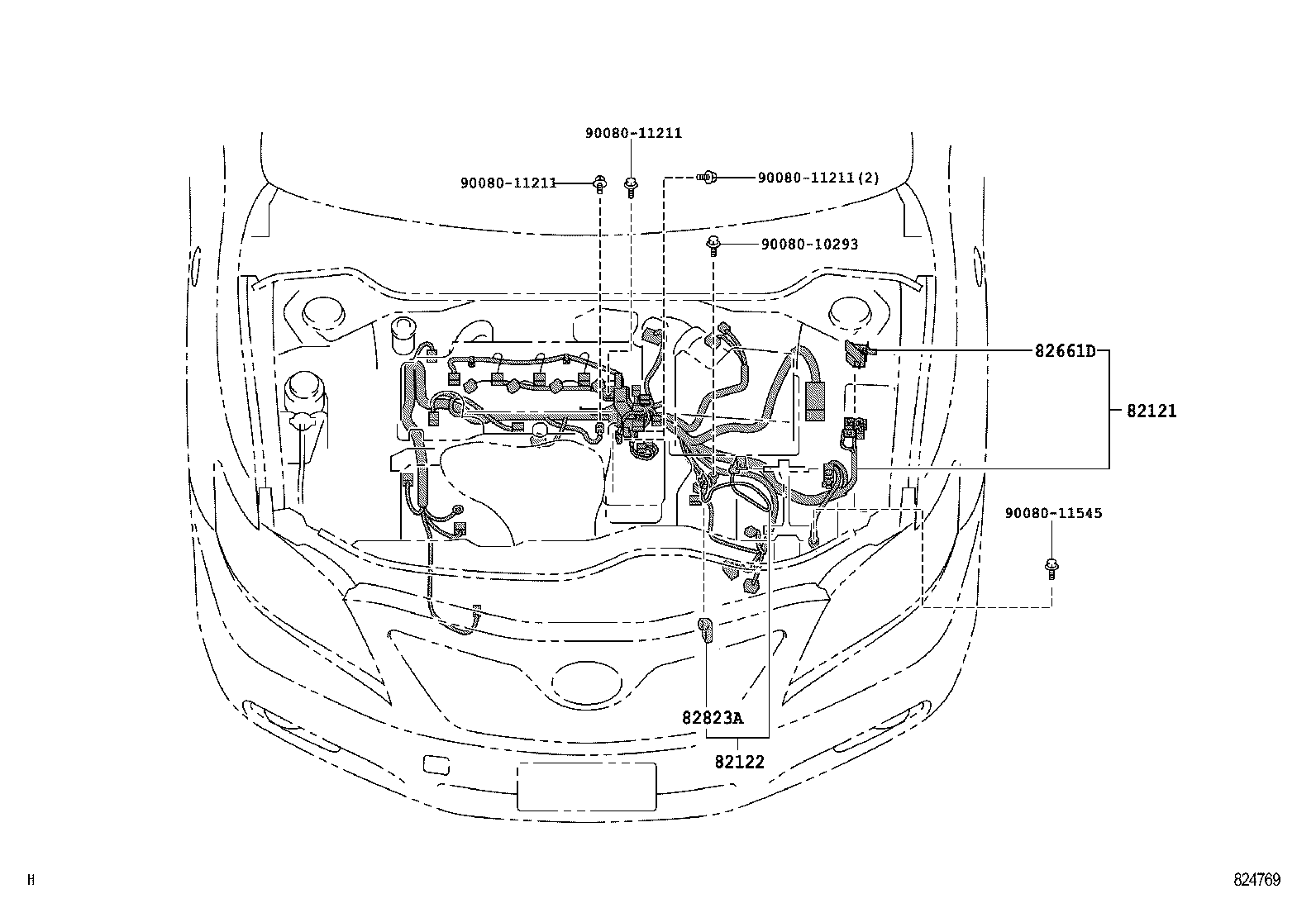  CAMRY NAP |  WIRING CLAMP