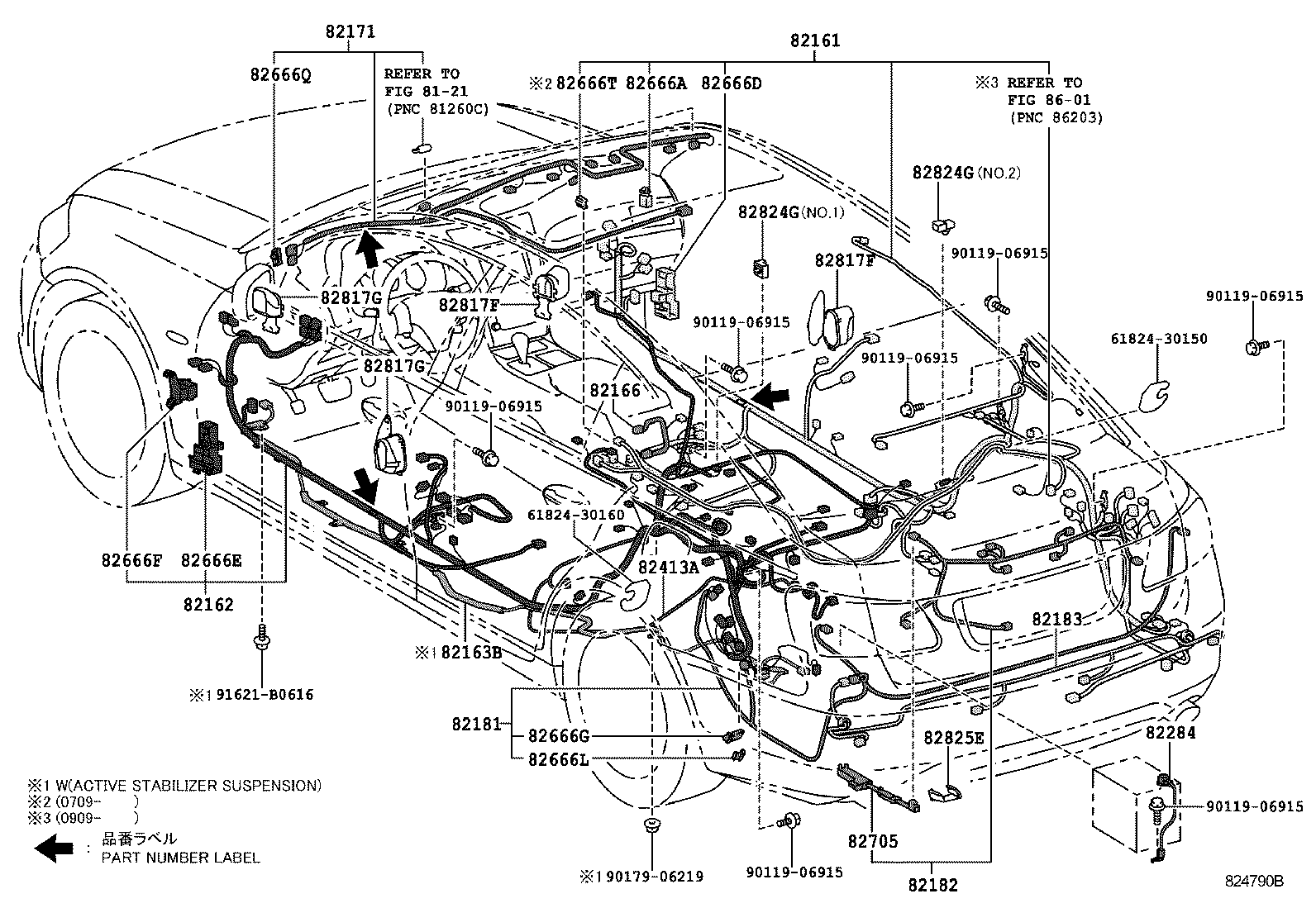  GS450H |  WIRING CLAMP