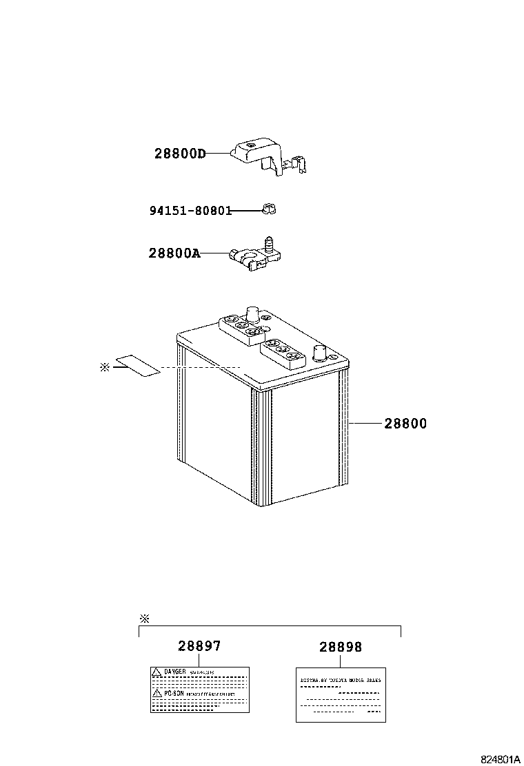  ES350 |  BATTERY BATTERY CABLE