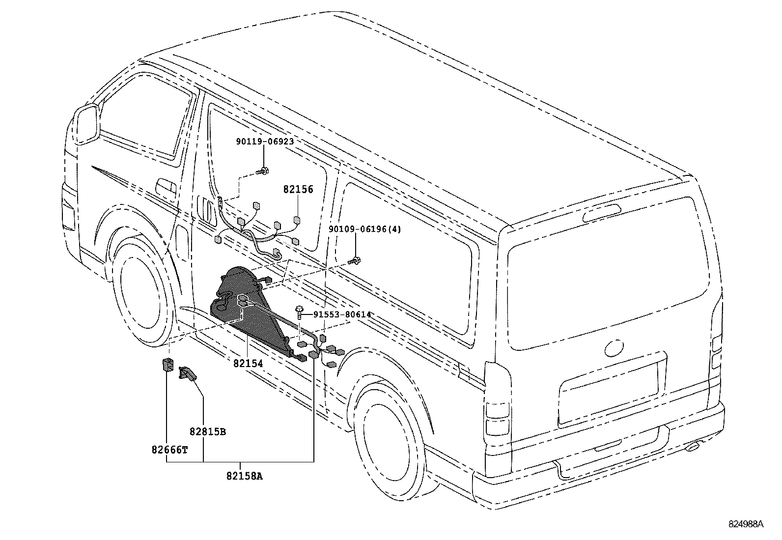  HIACE |  WIRING CLAMP