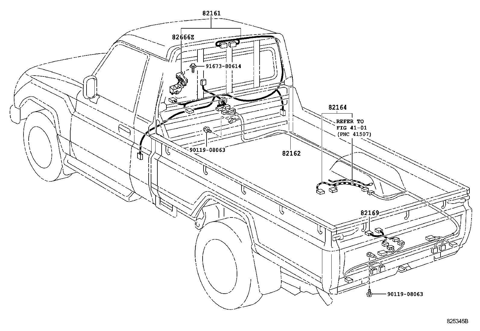  LAND CRUISER 70 |  WIRING CLAMP