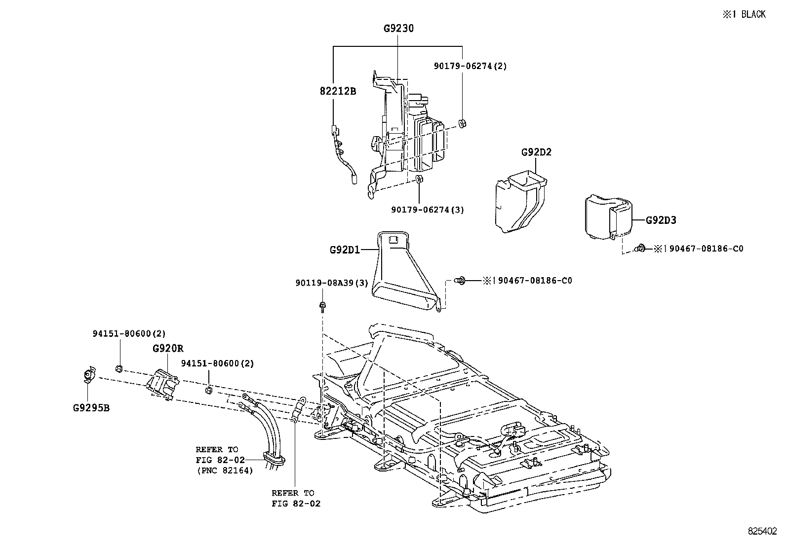  LS600HL |  BATTERY BATTERY CABLE