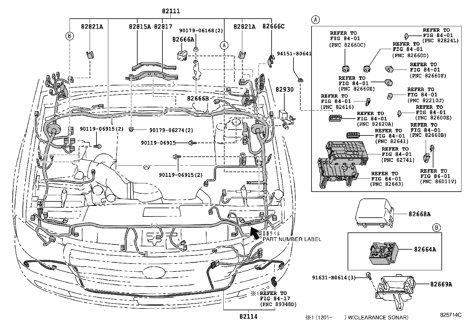  LAND CRUISER 200 |  WIRING CLAMP