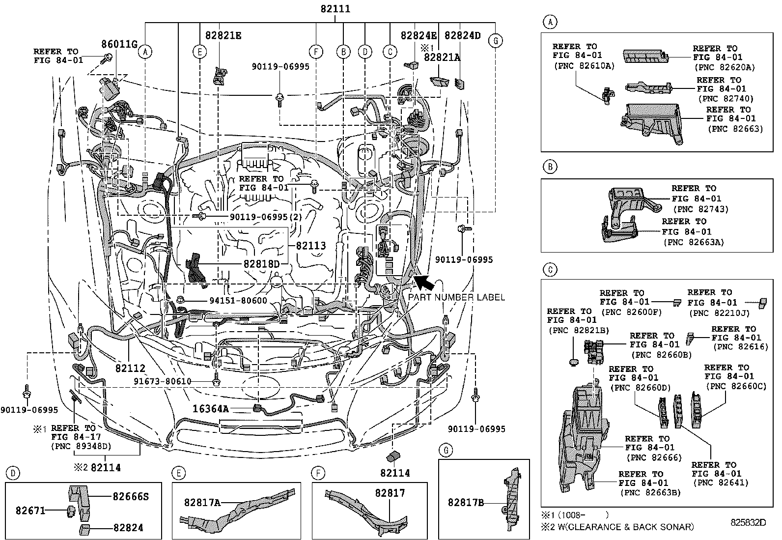  IS F |  WIRING CLAMP