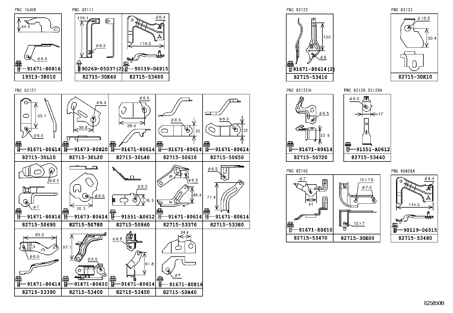  IS F |  WIRING CLAMP