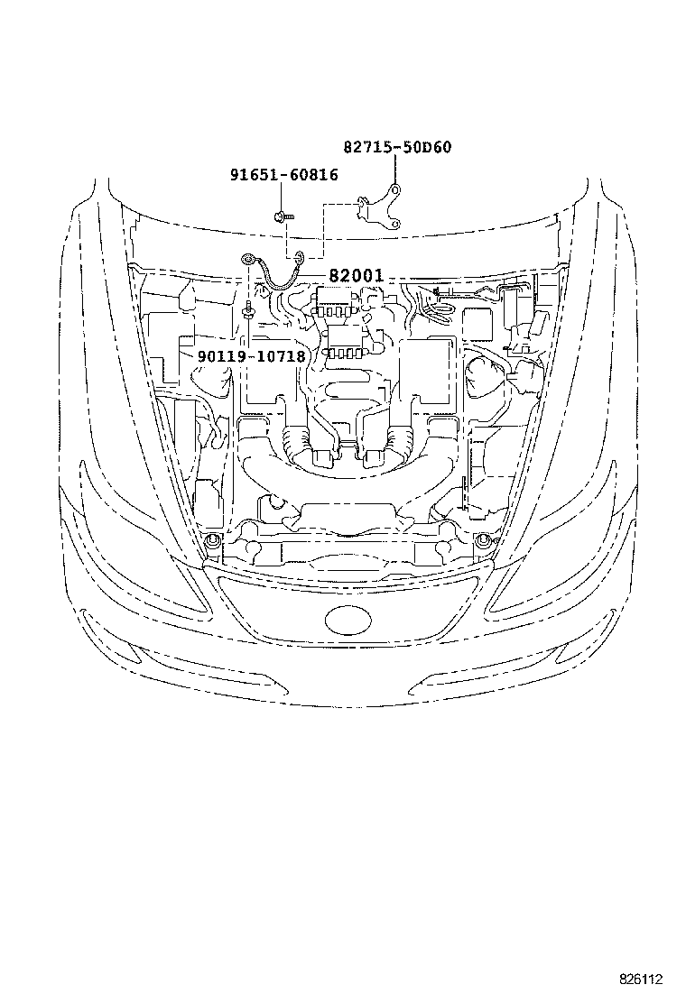  LS600HL |  WIRING CLAMP