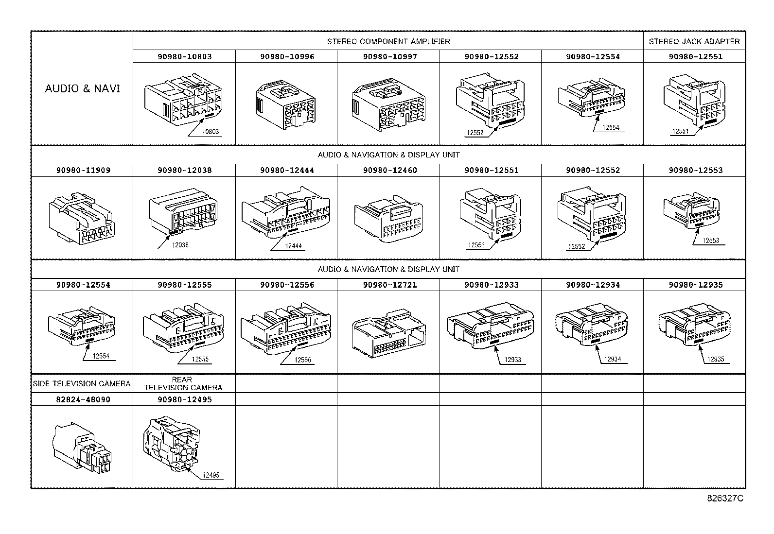  RX350 450H |  WIRING CLAMP