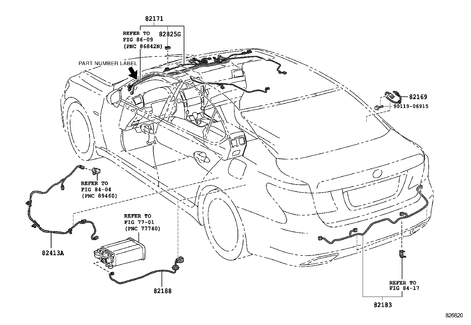  LS600HL |  WIRING CLAMP