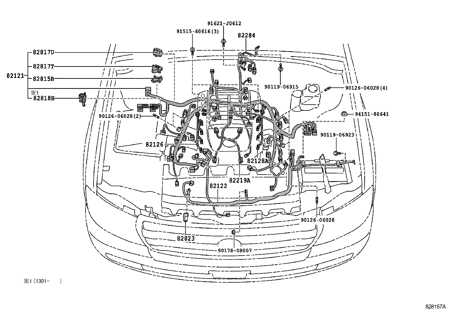  LAND CRUISER 200 |  WIRING CLAMP