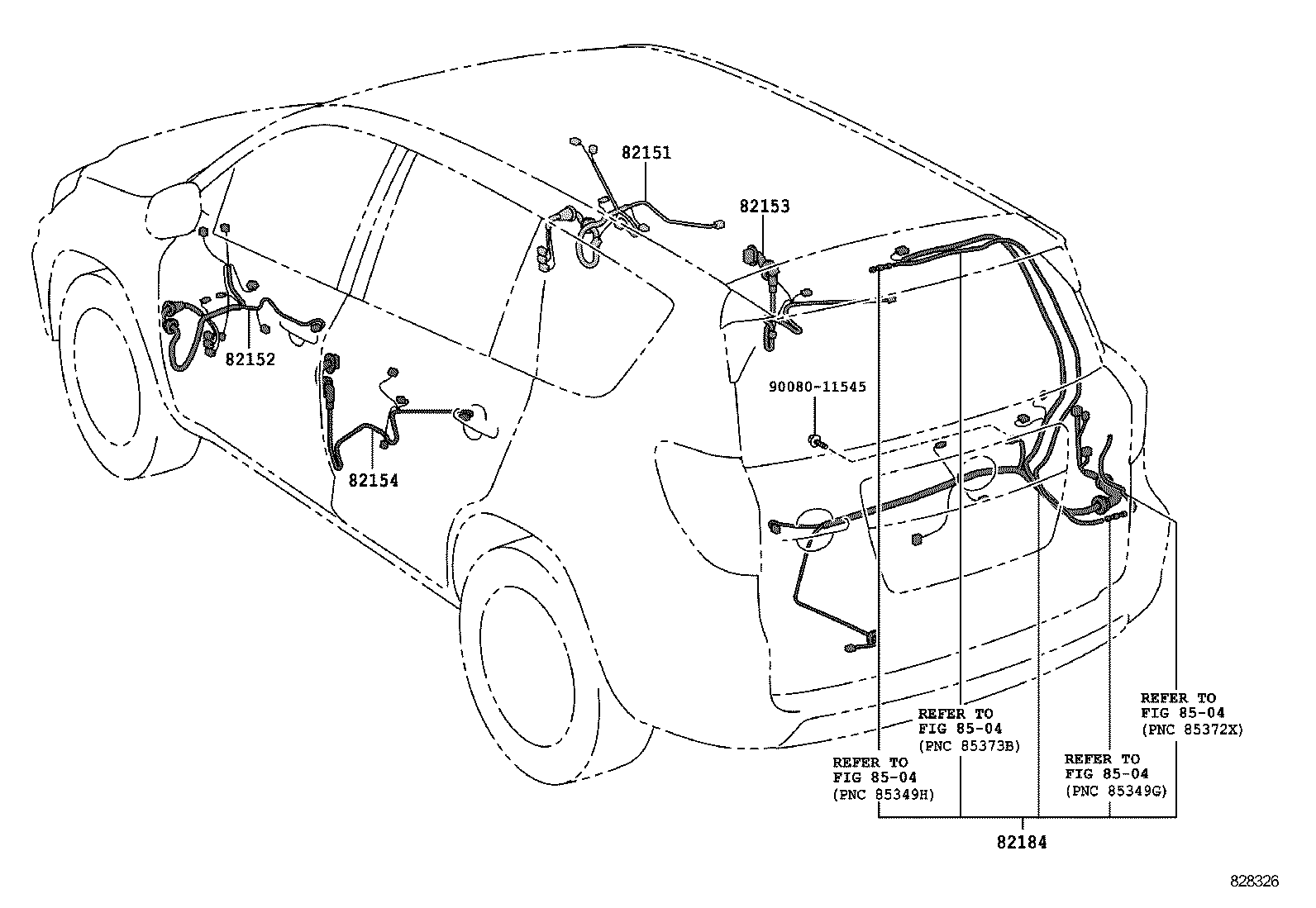  RAV4 EV |  WIRING CLAMP