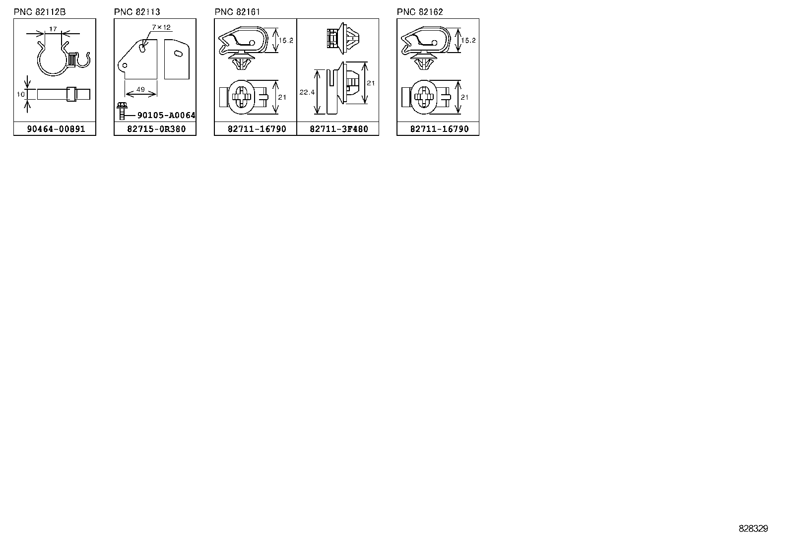  RAV4 EV |  WIRING CLAMP