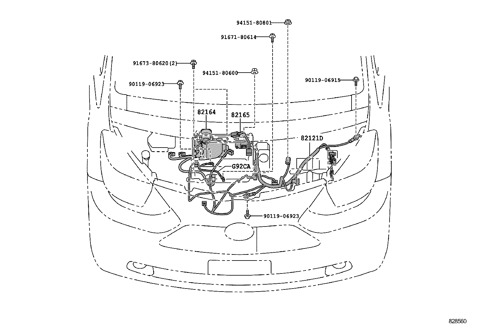  SCION IQ EV |  WIRING CLAMP