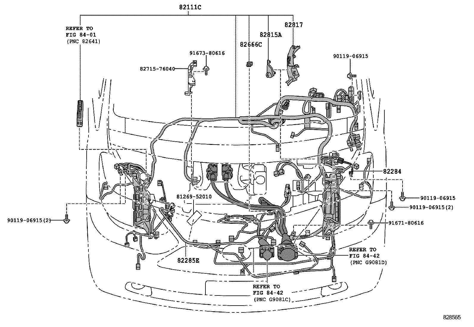  SCION IQ EV |  WIRING CLAMP
