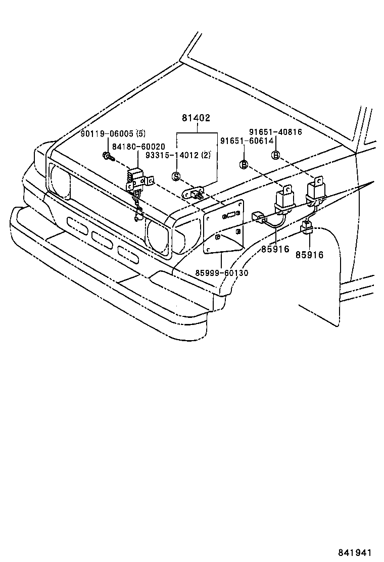  LAND CRUISER 70 |  SWITCH RELAY COMPUTER