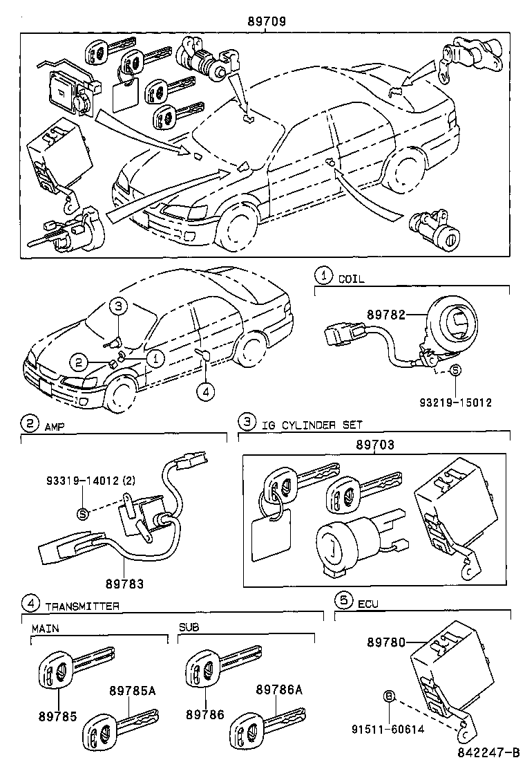  ES300 |  ANTI THEFT DEVICE